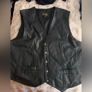 Vintage Scully Leather Vest